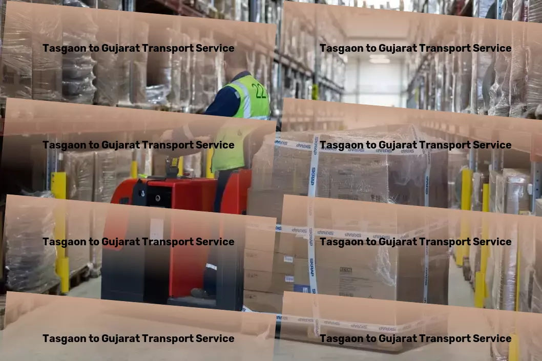 Tasgaon to Gujarat Transport High-volume goods transport