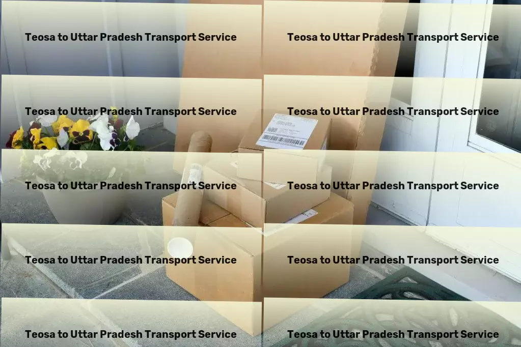 Teosa to Uttar Pradesh Transport Let's navigate the future of transportation in India together! - Integrated goods forwarding