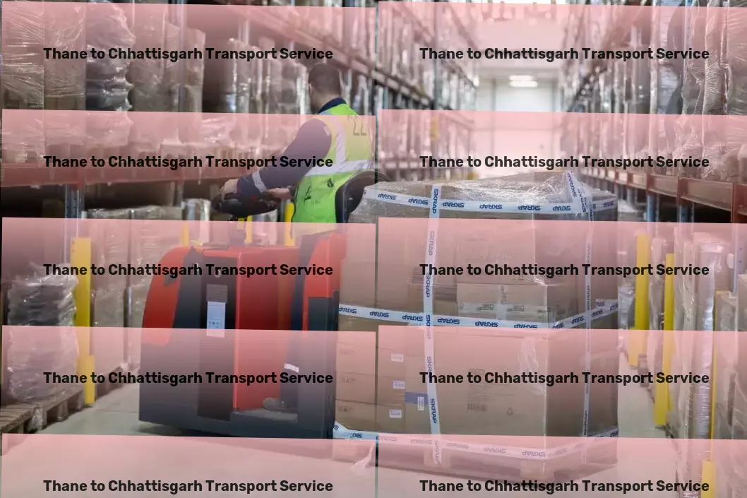 Thane to Chhattisgarh Transport Full-load goods transport