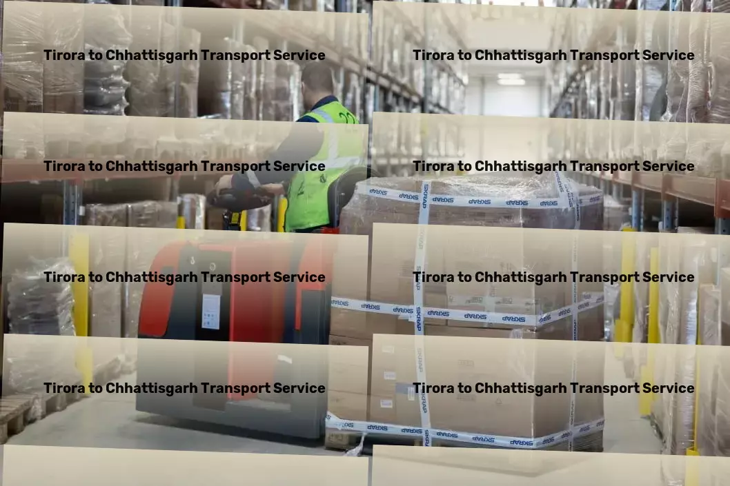 Tirora to Chhattisgarh Transport Professional freight booking