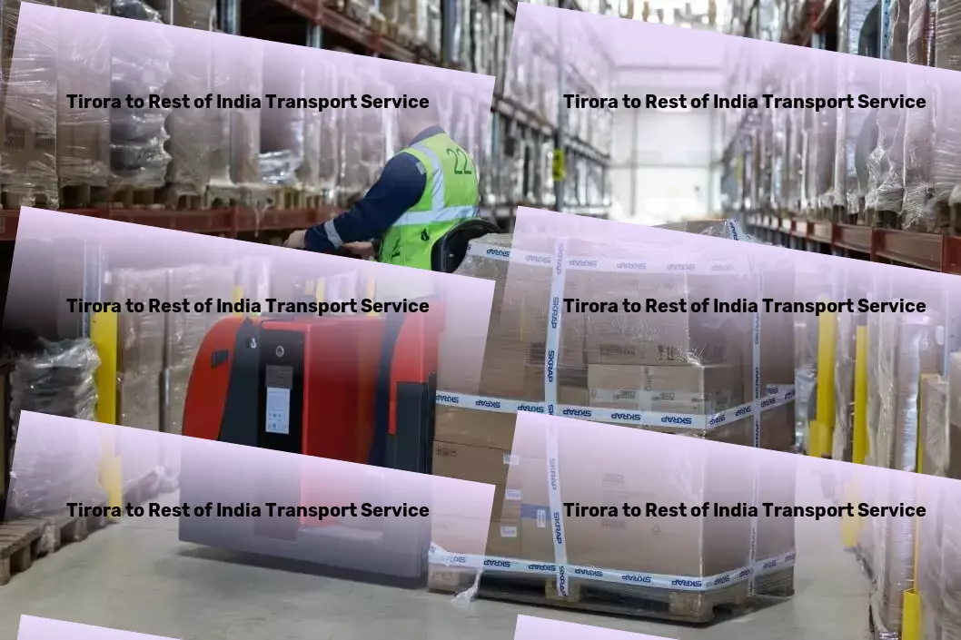 Tirora to Rest Of India Transport Where technology meets traditional Indian transportation values - Inter-regional trucking services