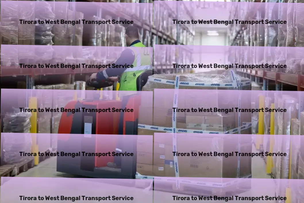 Tirora to West Bengal Transport Multi-regional transport solutions