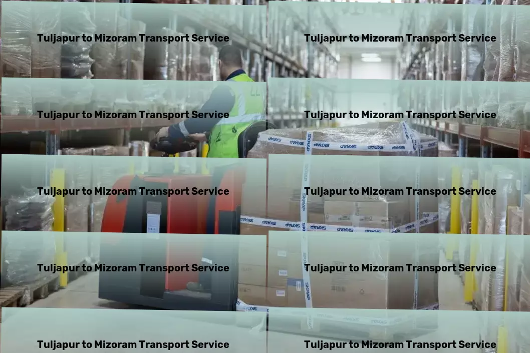 Tuljapur to Mizoram Transport Leveraging technology to streamline transport processes in India! - Domestic freight forwarding