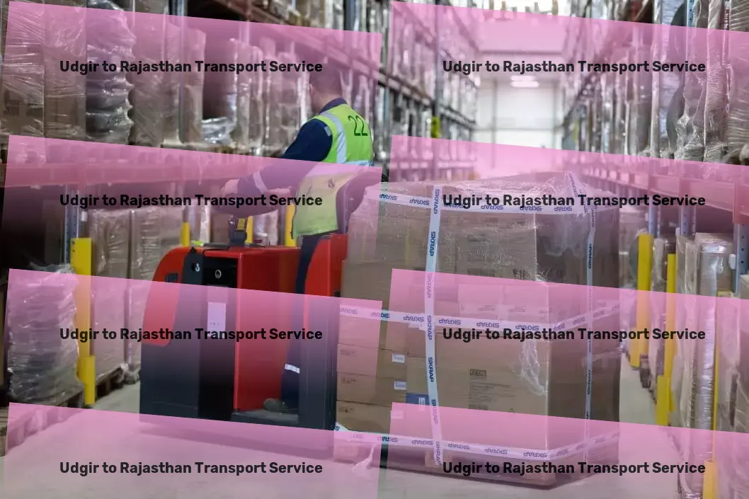 Udgir to Rajasthan Transport Cargo freight