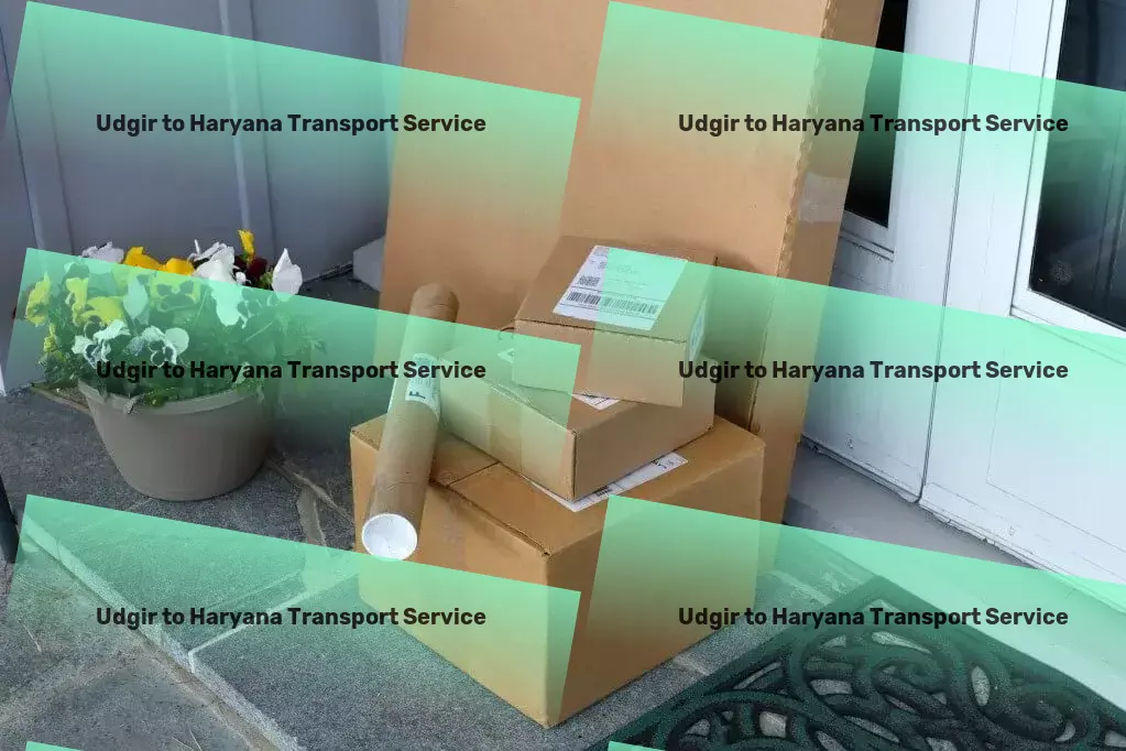 Udgir to Haryana Transport Multi-state freight forwarding