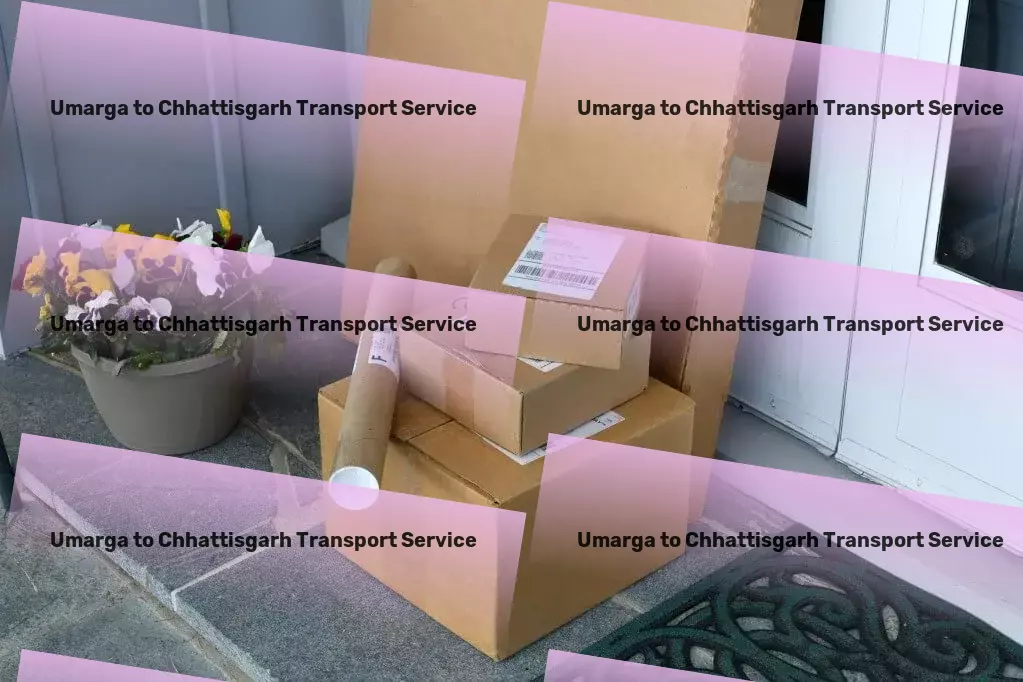 Umarga to Chhattisgarh Transport Long-haul package delivery