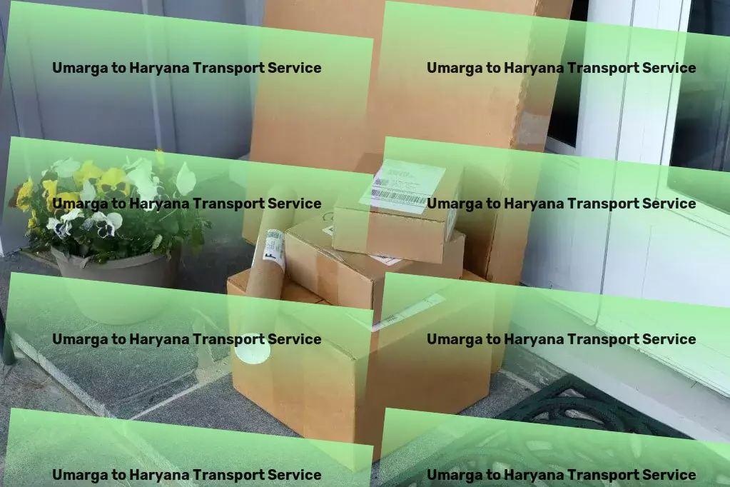 Umarga to Haryana Transport Dedicated parcel transport