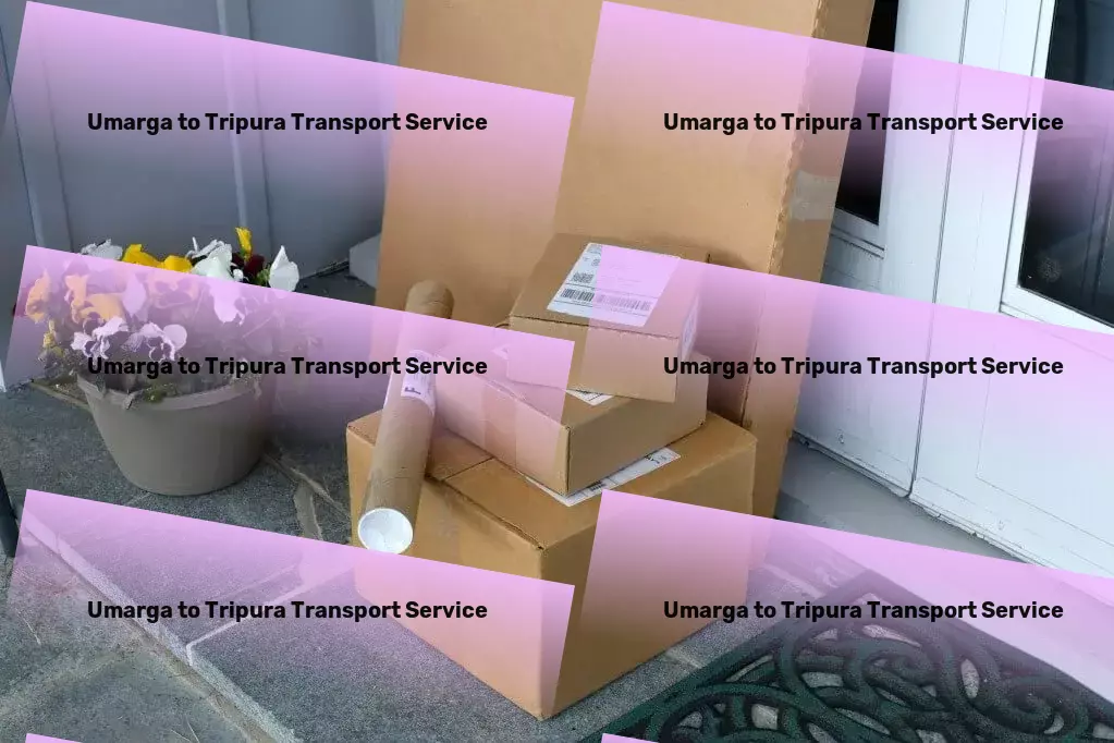 Umarga to Tripura Transport Master the logistics maze with our expert Indian transport solutions! - Express package delivery