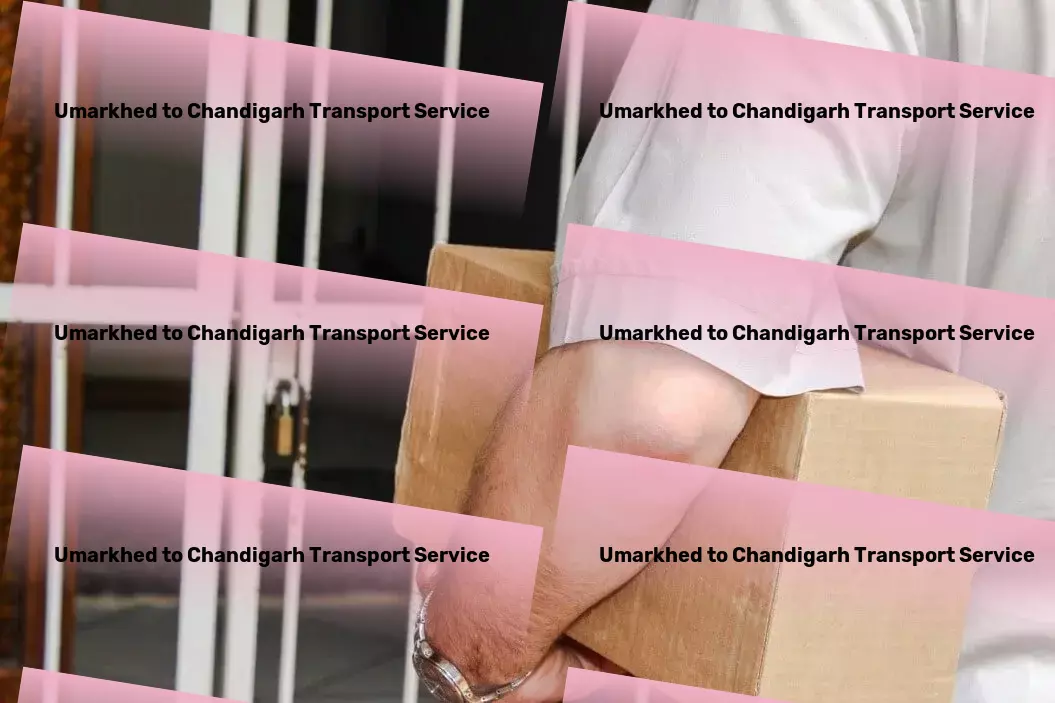 Umarkhed to Chandigarh Transport Fast courier services