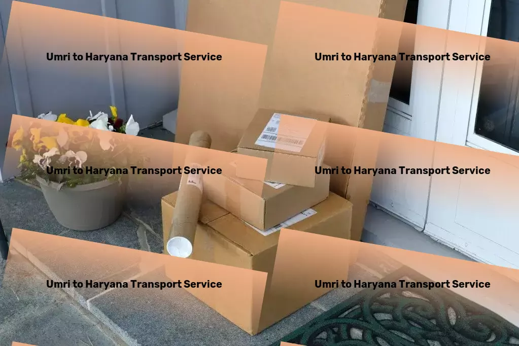 Umri to Haryana Transport Express package services