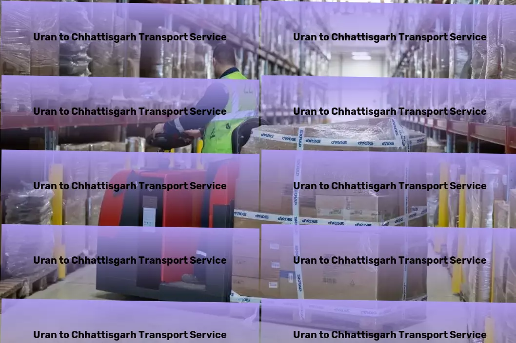 Uran to Chhattisgarh Transport $Precision in every delivery across the vast Indian landscape. - High-capacity goods services