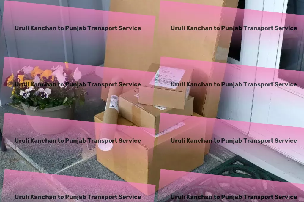 Uruli Kanchan to Punjab Transport Rapid courier services