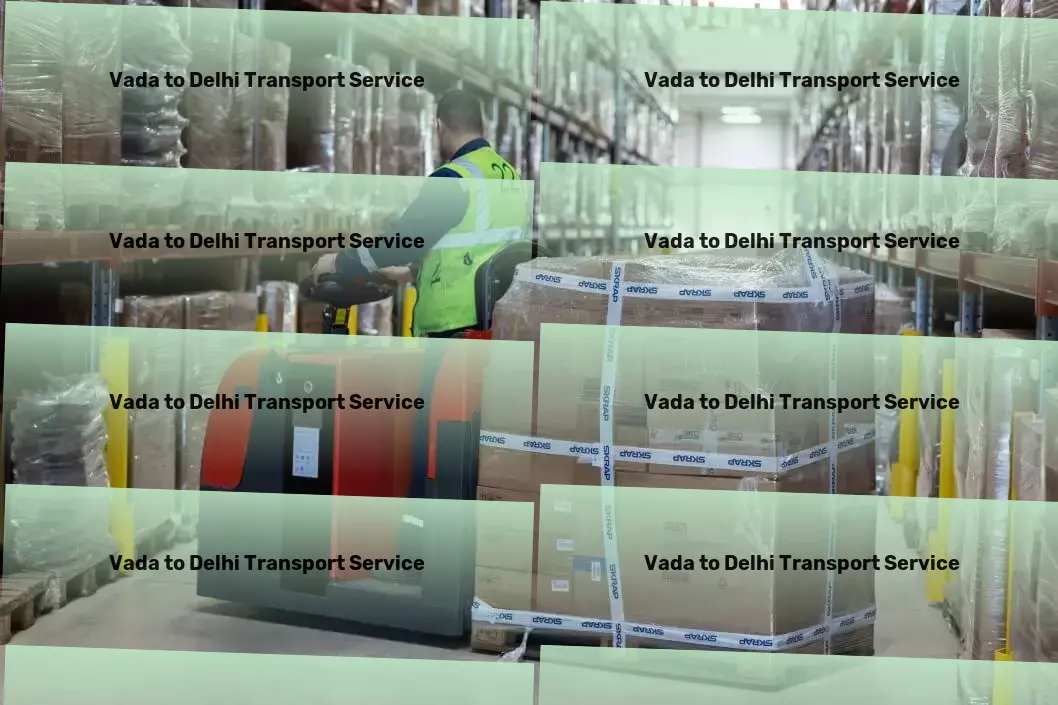 Vada to Delhi Transport Bulk cargo delivery