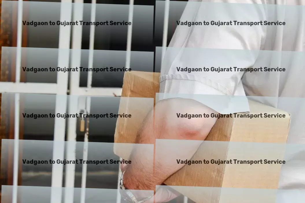 Vadgaon to Gujarat Transport Personal parcel transport